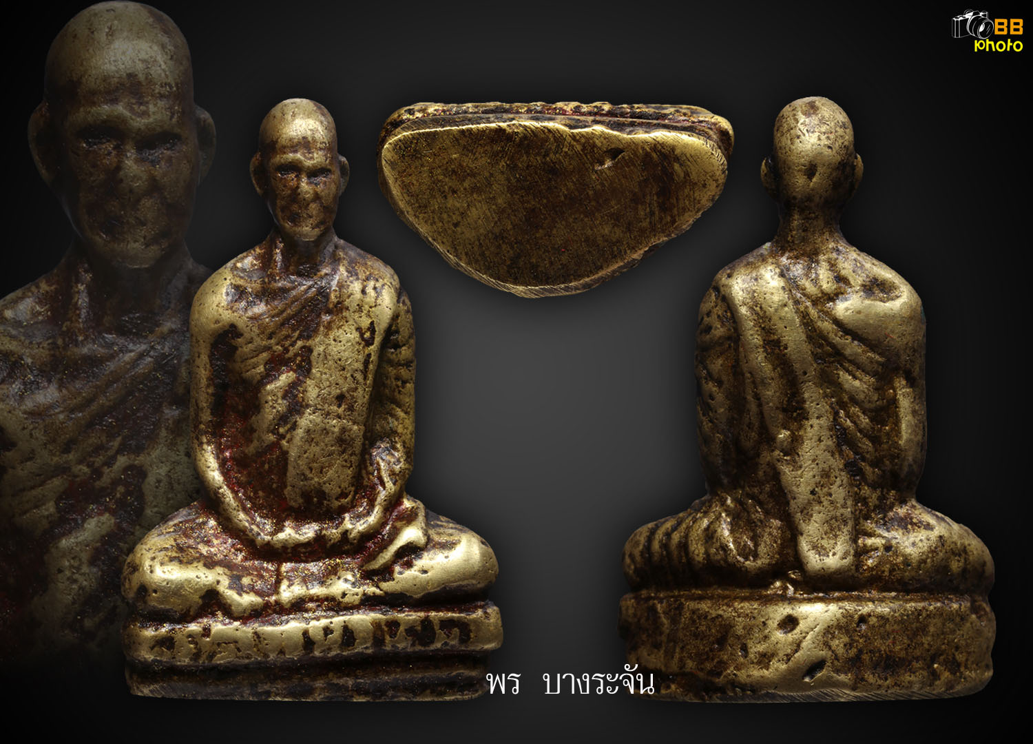 九大高僧Luang Phor Derm BE2482 หลวงพ่อเดิม วัดหนองโพ